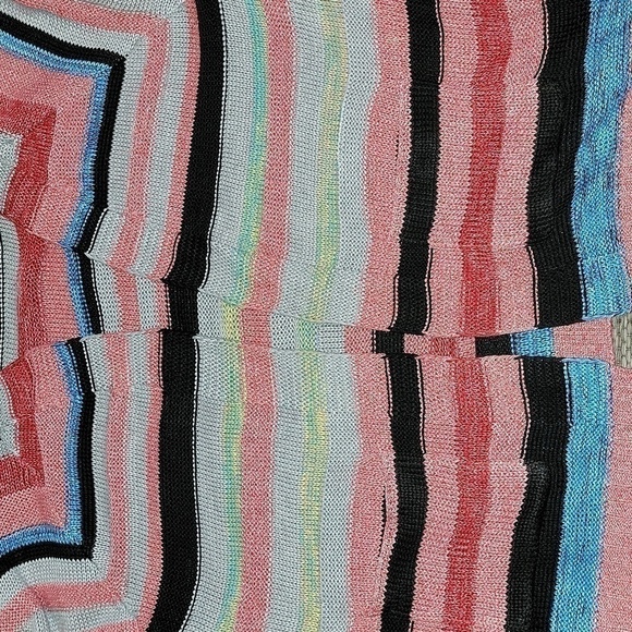 Multi-Color Cardigan size large made with ❤️ - Picture 3 of 11